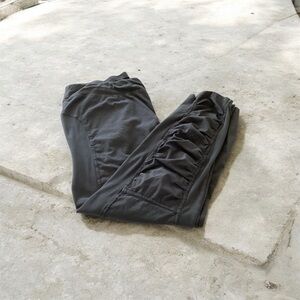 Wearables by XCVI high waist ruched pants.